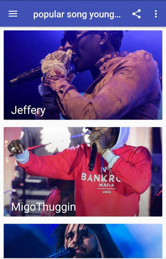 Popular song Young Thug screenshot 2