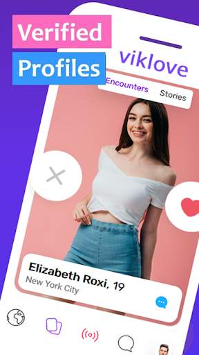 Viklove - dating app. screenshot 1