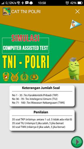 CAT TNI POLRI скриншот 2