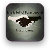Fake People &amp; Fake Friends Quotes icon