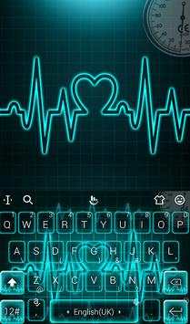 Neon Blue Heart screenshot 3