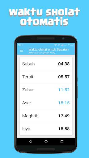 Alarm Adzan Otomatis screenshot 1