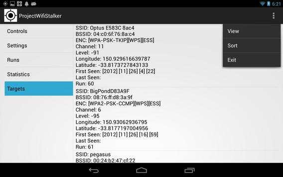 Wifi Stalker (Tablet) screenshot 6