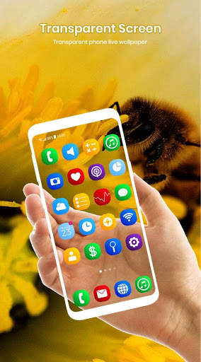 Transparent Screen & Live Wallpaper screenshot 2