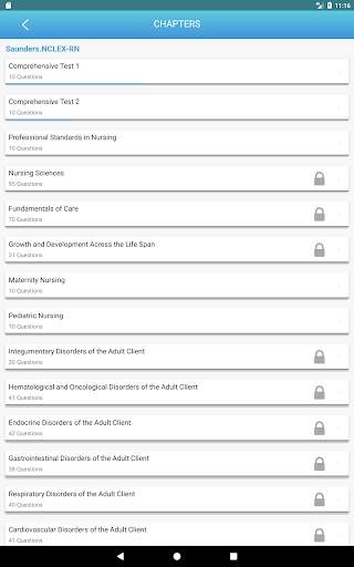 Saunders NCLEX RN Exam скриншот 18