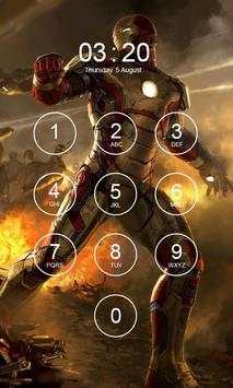 Iron Man Lock Screen 4K screenshot 2