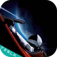 Wallpapers for Tesla:   Lock Screen logo