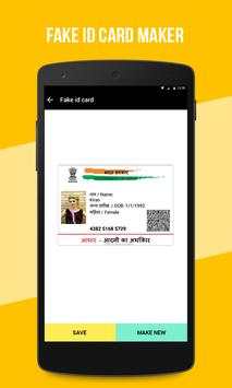 Fake Aadhar Card Maker screenshot 3