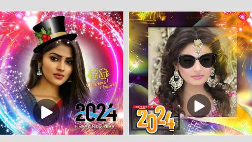 New Year Video Maker 2024 screenshot 2