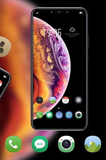 Earth Android Phone XS Theme HD launcher screenshot 3