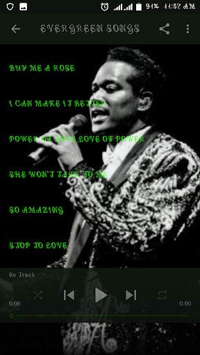 LUTHER VANDROSS-SONGS & LYRICS screenshot 4