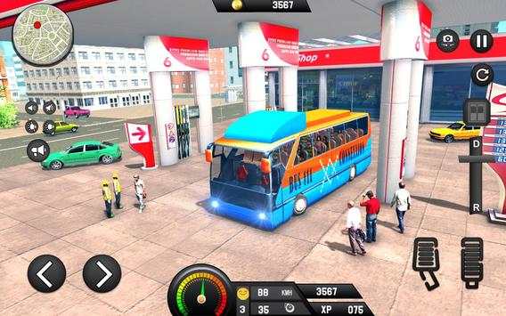 City Driving Bus Driving Simulator 2019: Modern screenshot 3