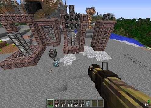 Gun Mod Minecraft Pe New screenshot 2
