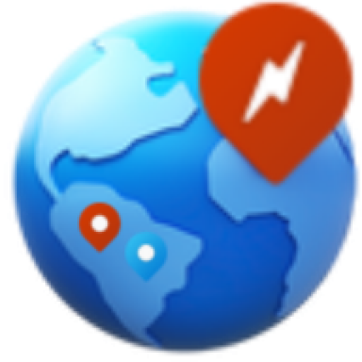 Fake GPS location icon