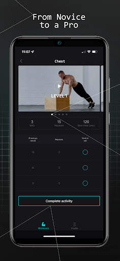 Next: Workouts screenshot 8