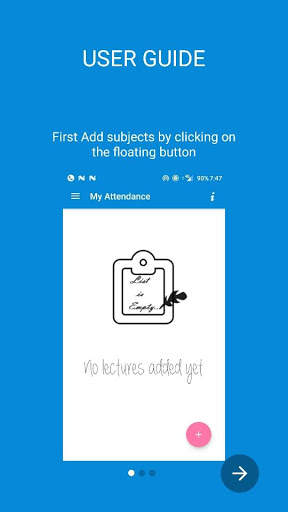 Pocket Attendance Manager скриншот 1