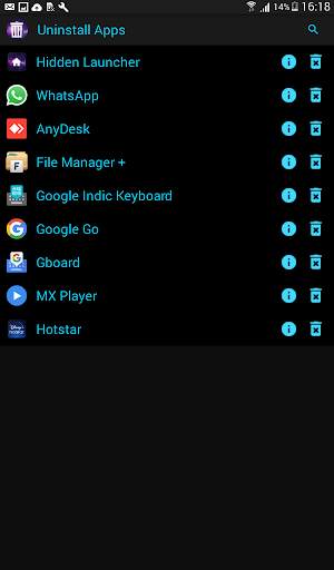 Hidden Launcher screenshot 15