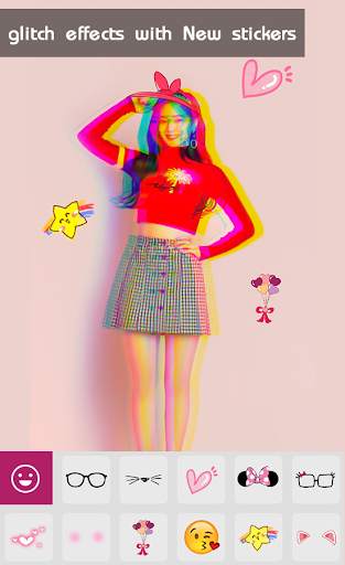 Glitch Effect-3D Photo Editor screenshot 4