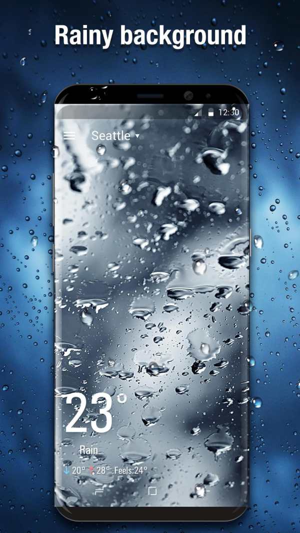 3D Weather Live Wallpaper for Free screenshot 4