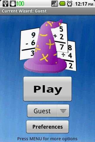 Math Wizard Lite screenshot 1