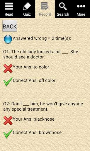 English Grammar - Idiom (lite) screenshot 6