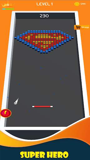 Bricks Breaker 3D:Many Bricks screenshot 3