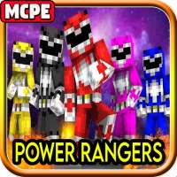 Addon Power Rangers  Mod MC Pocket Edition logo