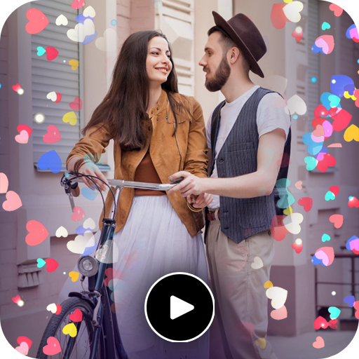 Heart Photo Effect Video Maker With Music 2020 icon