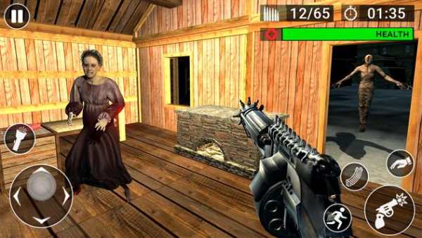 Evil Granny Haunted House - Scary Granny Game screenshot 1