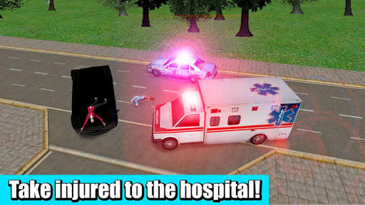 Ambulance Driver: Simulator 3D screenshot 2