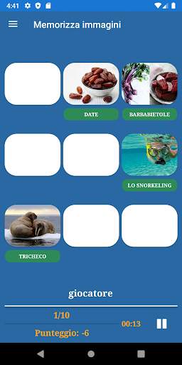 Allenamento della memoria screenshot 3