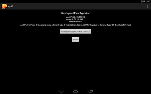 My IP screenshot 4