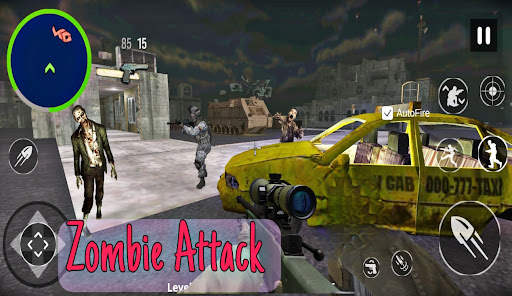 Zombie Fighter : FPS zombie Shooter 3D screenshot 3