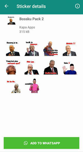 Bossku WA Sticker screenshot 4