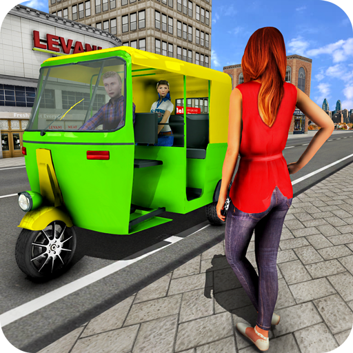 Tuk Tuk Auto Rickshaw Driving Game: City Drive 3d icon