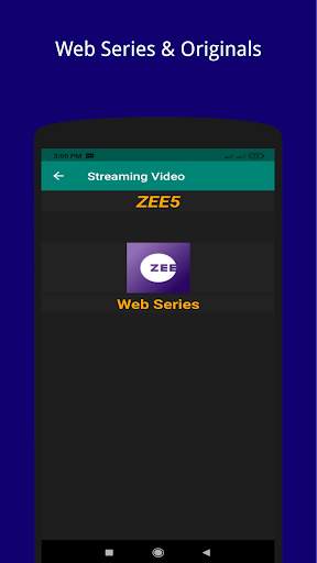 Streaming Video: For ZEE5 Streaming Manual screenshot 6