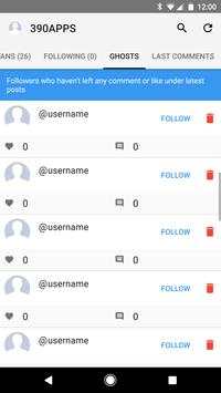 Unfollowers for Instagram screenshot 2