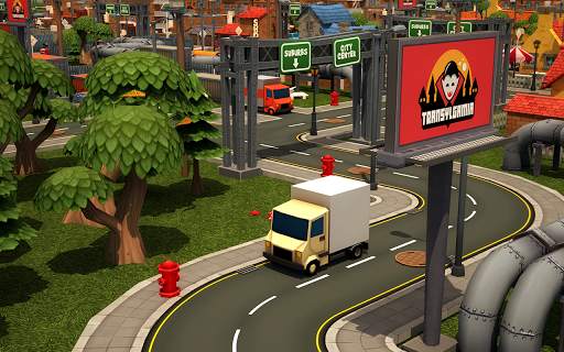 Toon 3D Parking Delivery Dash screenshot 4