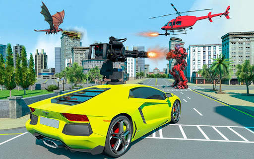 Dragon Car Robot Transform Simulator स्क्रीनशॉट 5