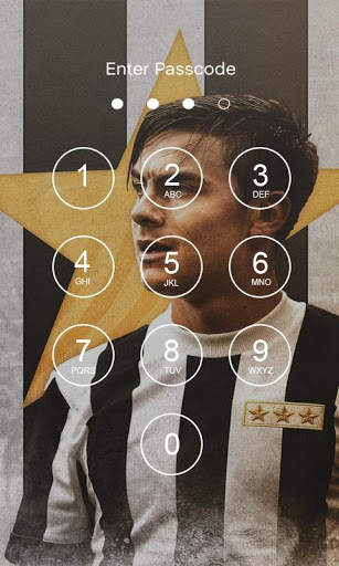 Paulo Dybala Lock Screen screenshot 2