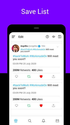 Fake Tweet Photo Editor - Fake Profile Maker 4 تصوير الشاشة