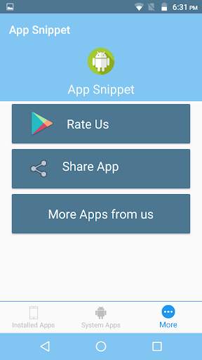 App Snippet(APK Extractor) screenshot 3