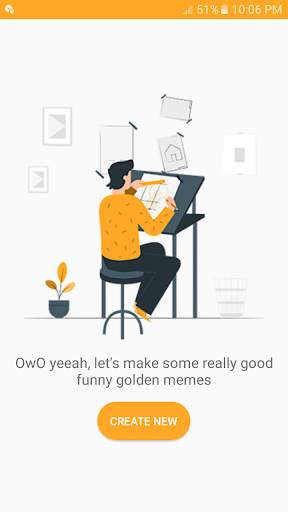 Golden Memes Maker screenshot 1