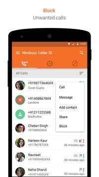 Nimbuzz Caller ID screenshot 2