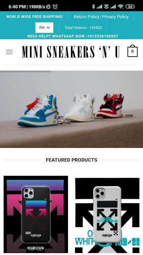 Mini Sneakers 'N' U स्क्रीनशॉट 1
