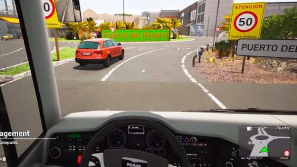 Proton Bus Lite Driving Simulator:3D Bus race Road screenshot 4