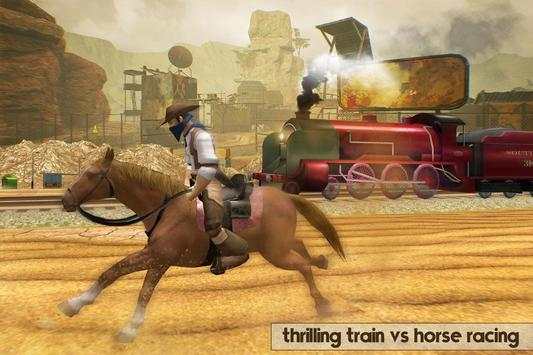 Train vs Horse Addictive Racing Free screenshot 1