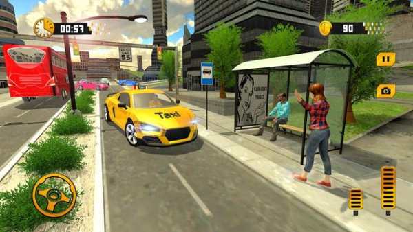 Taxi Driving Simulator Real Taxi Driver screenshot 7
