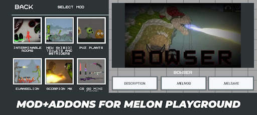 MelMod : Mod For Melon 2 تصوير الشاشة