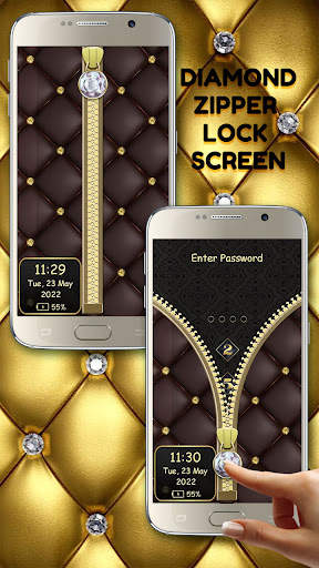 Diamond Zipper Screen Lock App screenshot 4